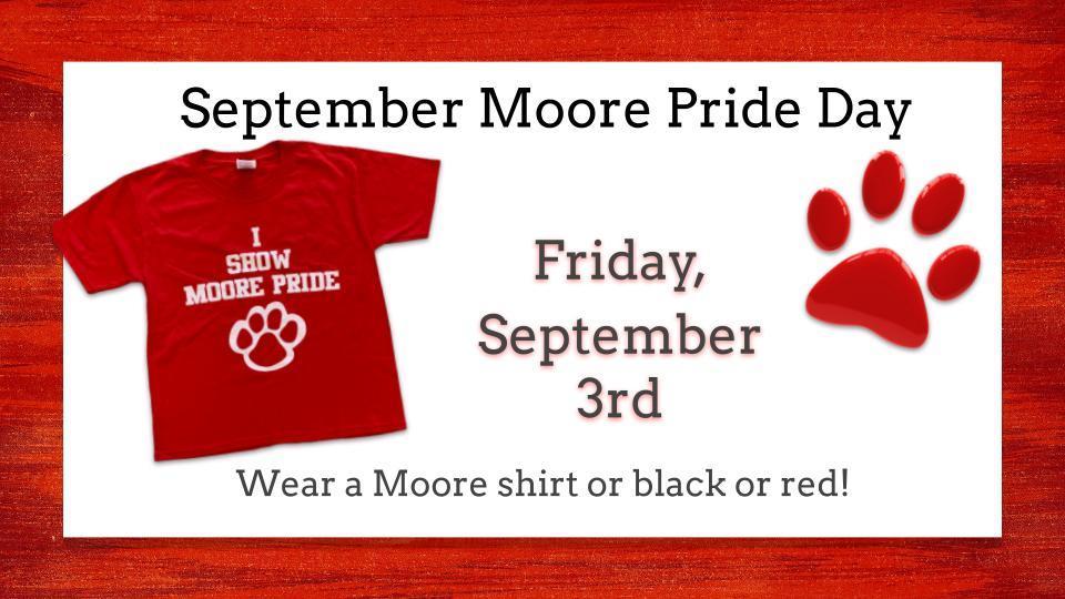 Moore Spirit Week 2021